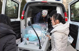 绥滨县妇婴监护型护送